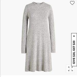 JCREW signature swingy dress in cozy yarn NWT